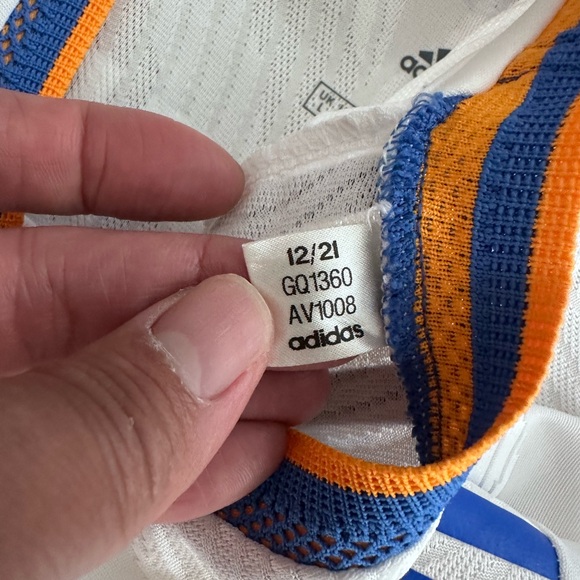 2021-2022 Real Madrid Home La Liga Kit Player Version Vini Jr Size Large - Picture 7 of 7